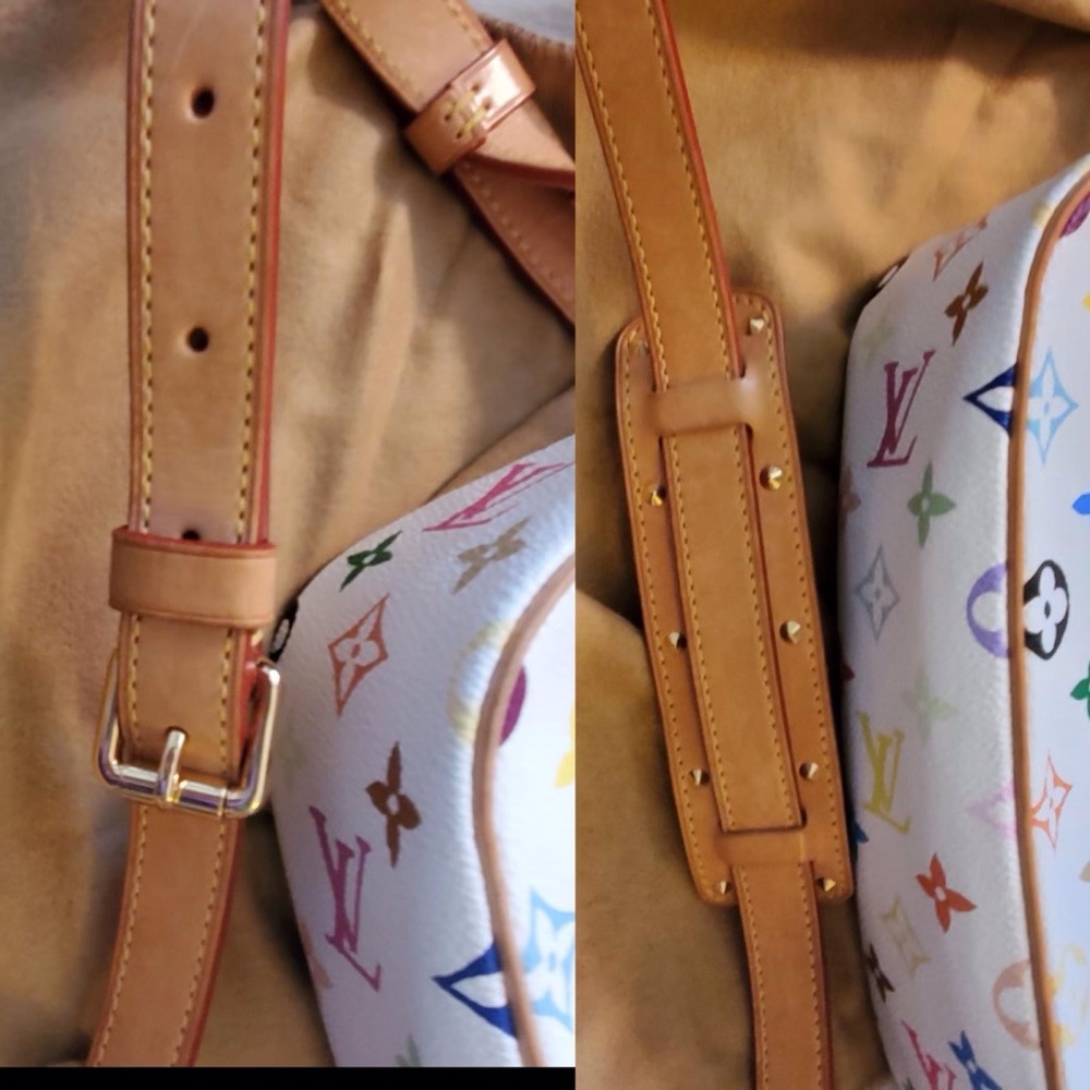 💎✨ COLLECTABLE ✨💎 SOLOGE LOUIS VUITTON MULTICOLOR CROSSBODY DISCONTINUED - Picture 5 of 15